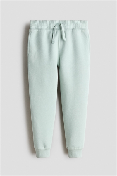 Джоггеры из хлопковой толстовки артикул 1236577029