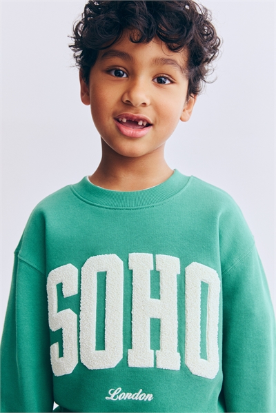 Толстовка с набивным вырезом артикул 1247714038