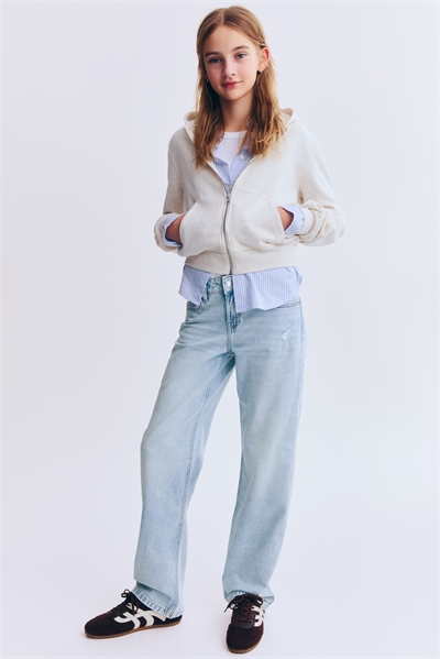 Джинсы с прямыми штанинами артикул 1296725005