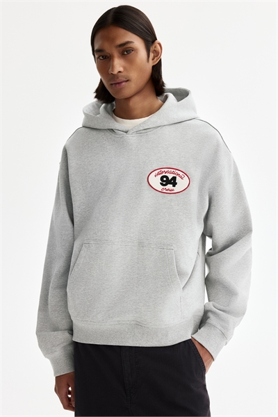 Худи с мотивом и свободным кроем артикул 1313934003