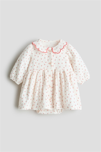 Хлопковое платье из муслина артикул 1314167001