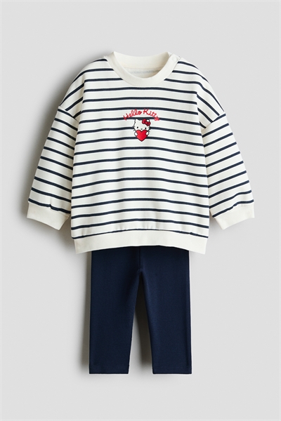 Комплект из 2 частей - толстовка и леггинсы артикул 1315818001