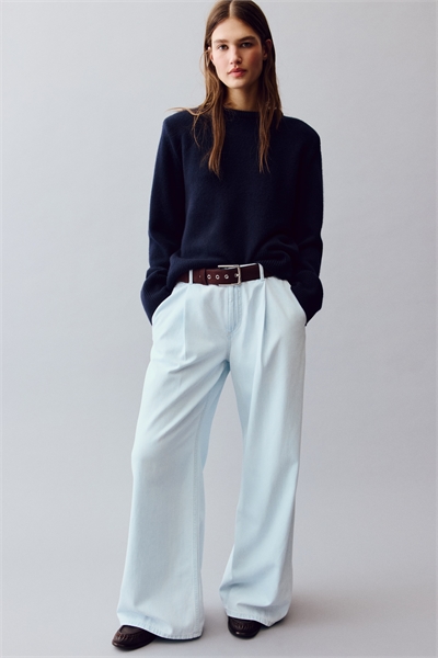 Свободный покрой широких джинсов Regular артикул 1317117003