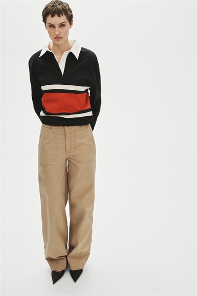 Брюки из хлопчатобумажной ткани артикул 1318795001