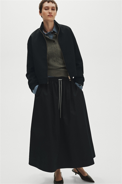 Хлопковая юбка на шнурке артикул 1322577001