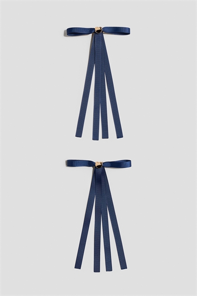 2-пакет заколок для волос с бантиками артикул 1328696001