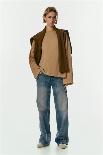 Хлопковая кофта с длинными рукавами артикул 1330368002