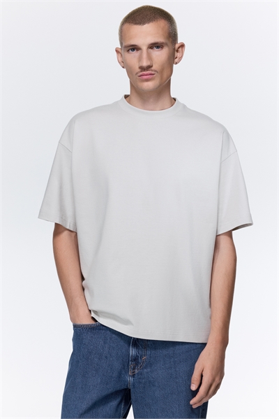 Хлопковая футболка Oversized Fit артикул 1331624003