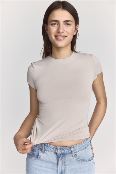 Облегающая футболка из микрофибры артикул 1142908054