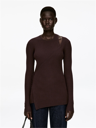 Топ с ребристым верхом артикул 1317162001