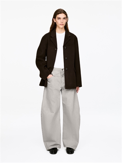 Джинсы с широкими брючинами артикул 1321477001