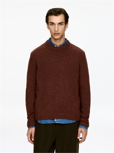 Джемпер из смеси шерсти и альпаки артикул 1018404013