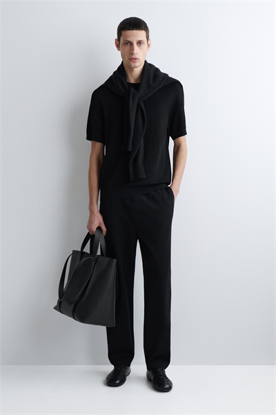 Двусторонние джоггеры прямого кроя с прямыми брючинами артикул 1317962001