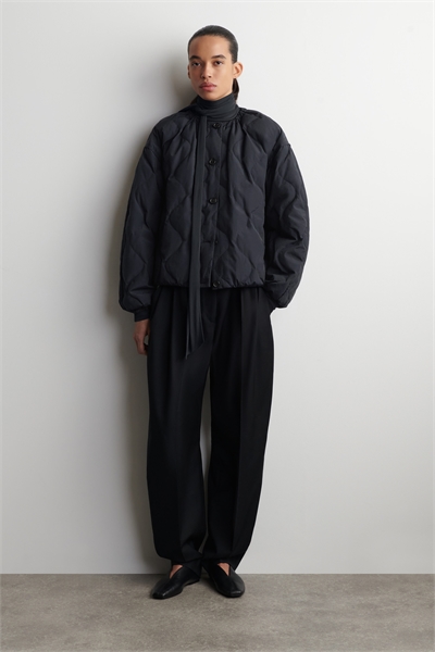 Стеганая пуховая куртка артикул 1323837001