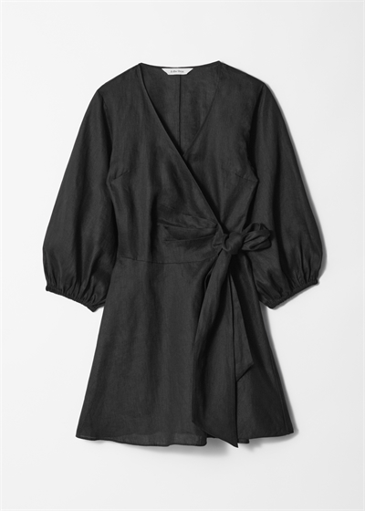 Льняное мини-платье артикул 1280798001