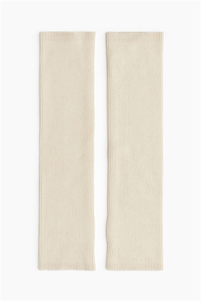 Грелки для рук из ребристого трикотажа артикул 1244847002