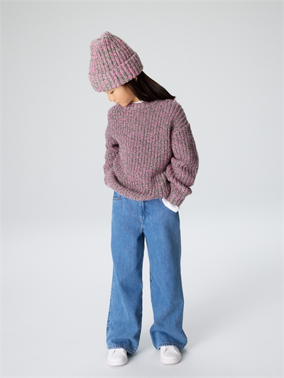 Мраморная вязаная шапка из хлопка артикул 1315229001