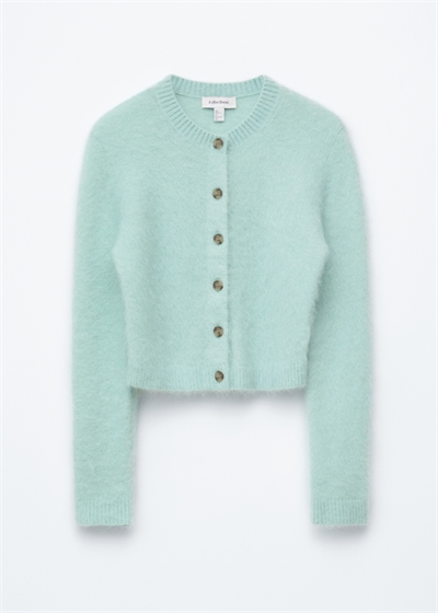 Кардиган из мохеровой смеси с ворсом артикул 1320417004