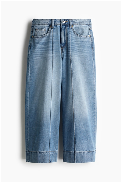 Мешковатые джинсы с широким низом артикул 1261044001