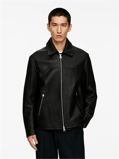 Кожаная куртка артикул 1236677001