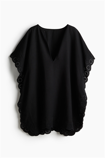 Пляжный кафтан Broderie anglaise артикул 1228673003