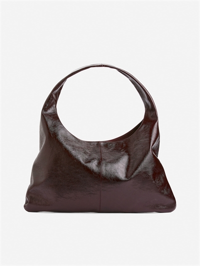 Сумка из блестящей кожи артикул 1250756001