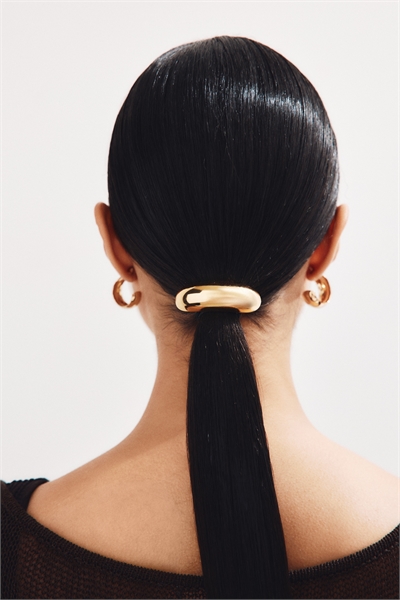 Резинка для волос с глянцевой отделкой артикул 1267894001