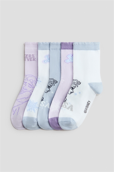 Носки с деталями из мотивов в упаковке из 5 штук артикул 1310383013