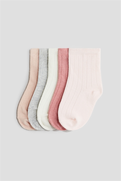 Носки с текстурной вязкой в упаковке из 5 штук артикул 1075329043
