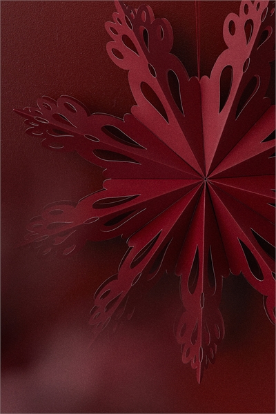 Бумажное рождественское украшение артикул 1244824002