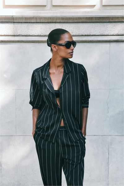 Курортная рубашка из саржи артикул 1261226002