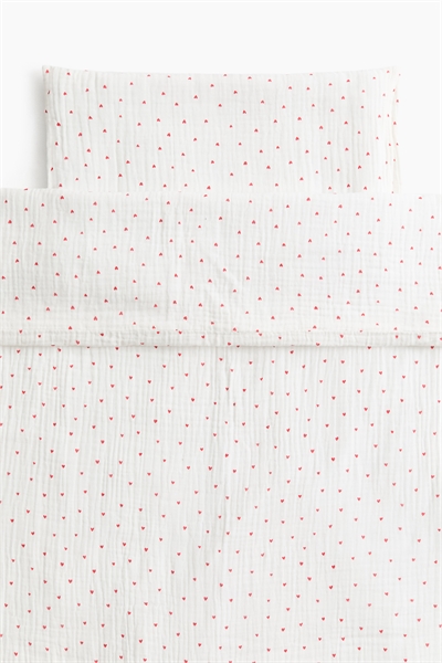 Комплект пододеяльника из муслина для детской кроватки артикул 1311567001