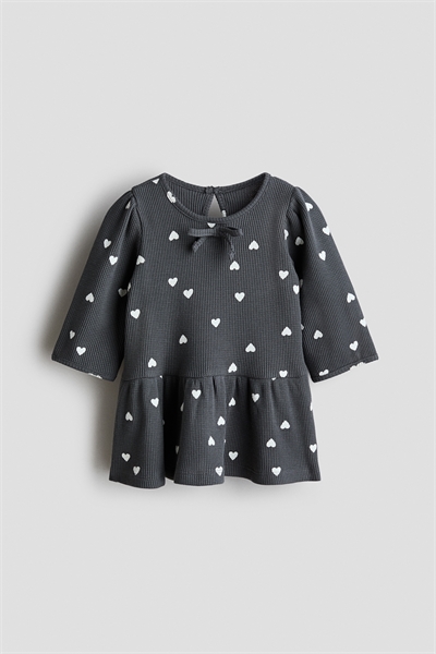 Хлопковое платье с принтом артикул 1315459002