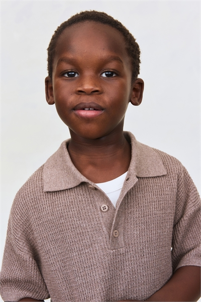 Рубашка-поло с ребристой вязкой артикул 1317919002