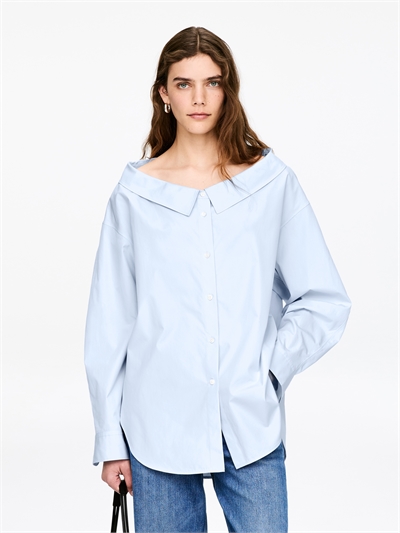 Блузка с открытым вырезом артикул 1318785005