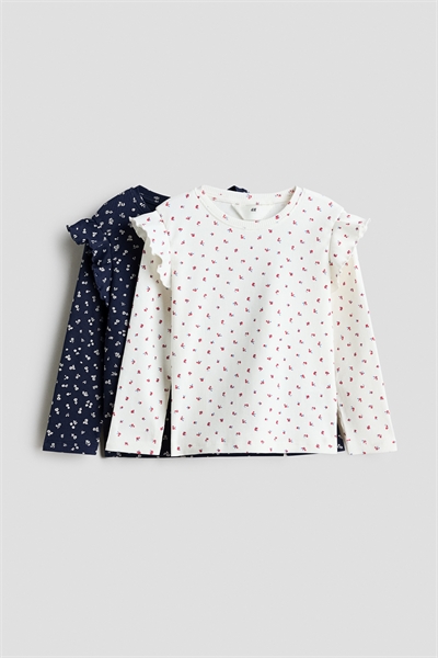 Кофта с оборками на плечах, 2 штуки артикул 1320882003