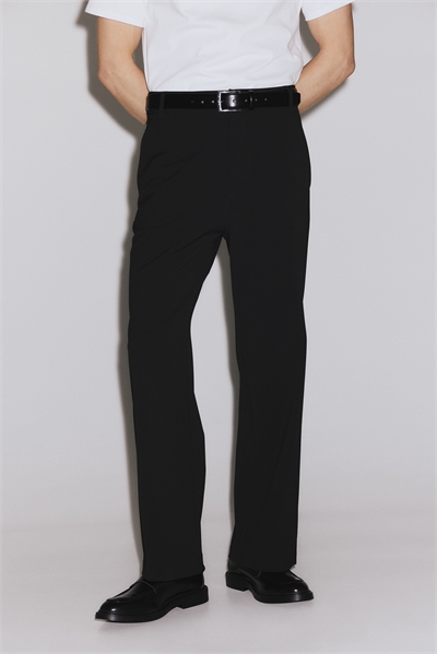 Чинсовые брюки свободного кроя с четырехсторонней эластичностью артикул 1321646001