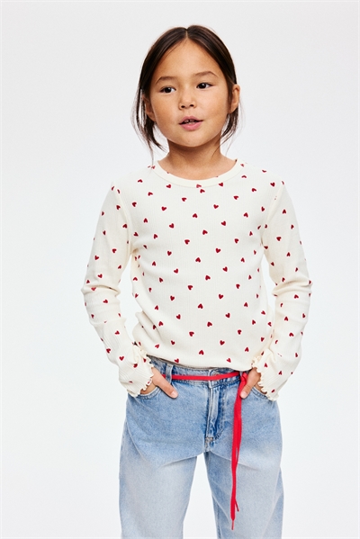 Топ из ребристого джерси артикул 1330891003