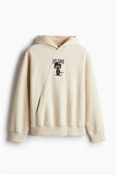 Толстовка с принтом Oversized Fit артикул 1117750019