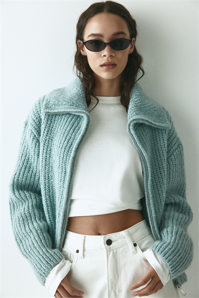 Кардиган на молнии артикул 1315990001