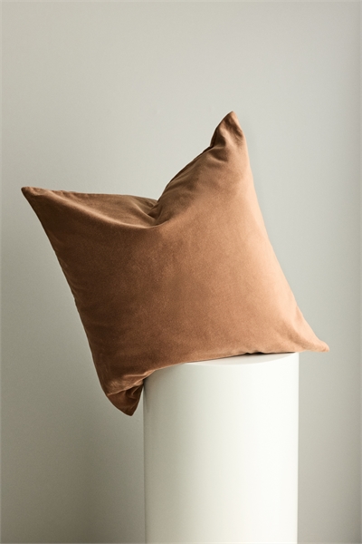 Чехол для подушки из хлопкового бархата артикул 0579381147