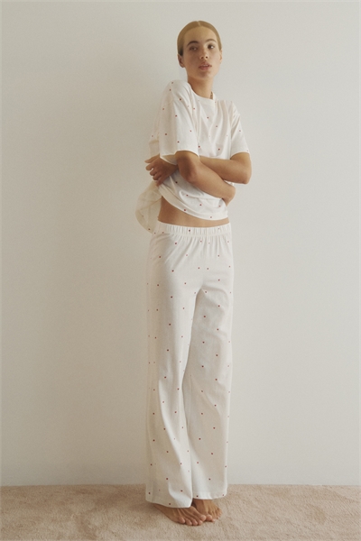 Хлопковая пижама артикул 1315330002