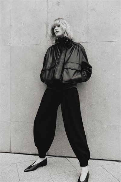 Брюки-баллон с складками артикул 1317485001