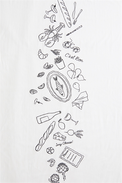 Скатерть с вышивкой артикул 1285701001