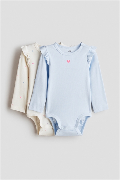 Боди хлопковое детское, 2 штуки артикул 1317518001