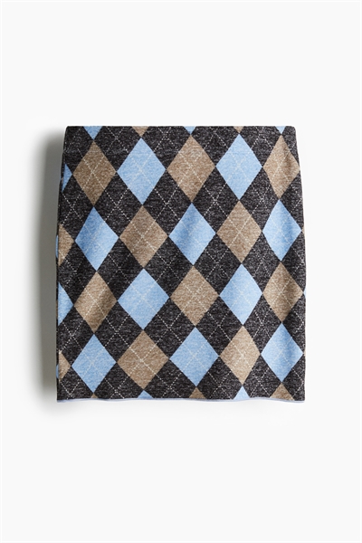 Мини-юбка из тонкого трикотажа артикул 1287394001