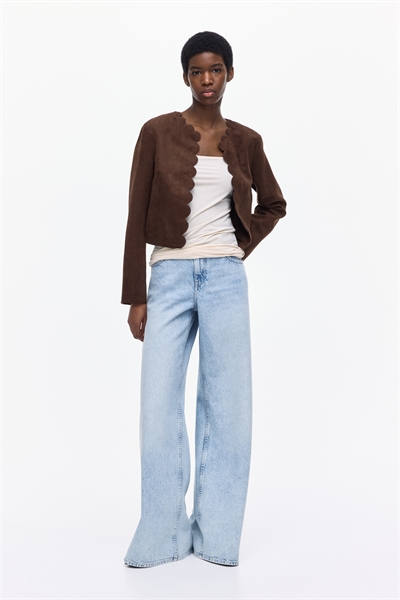 Жакет с гребешковыми краями артикул 1323148001