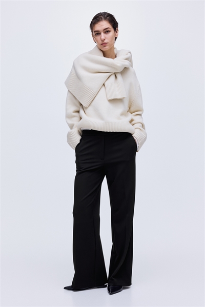 Облегающие брюки из саржи артикул 1317103001