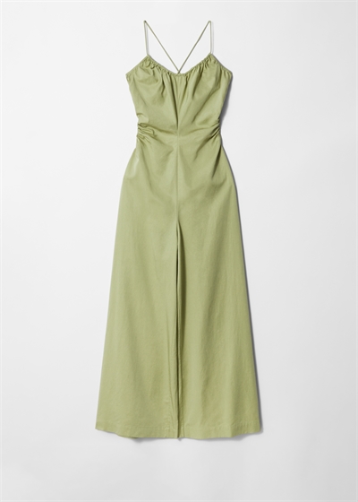 Джемпер с открытой спиной и широкими ногами артикул 1276763001