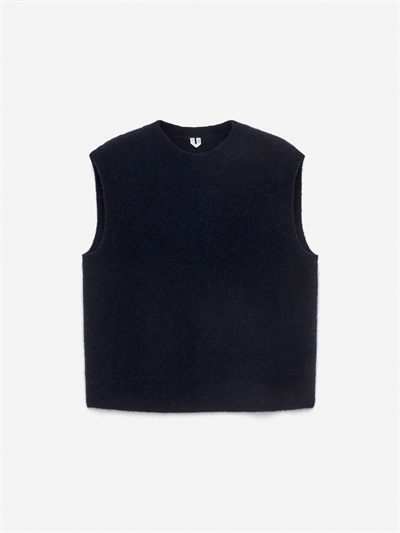 Жилет из смеси альпаки и шерсти артикул 1187807006